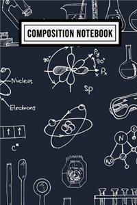 Science Wide Ruled Composition Notebook