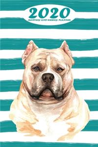 2020 Monthly and Weekly Planner