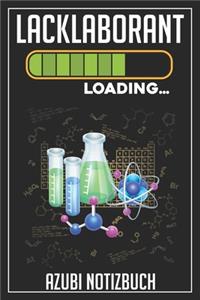 Lacklaborant Loading... Azubi Notizbuch
