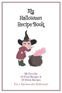 Halloween Recipe Book