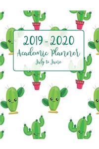2019 - 2020 Academic Planner July to June