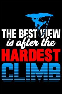 The Best View Is After The Hardest Climb