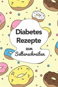Diabetes Rezepte zum Selberschreiben