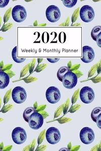 2020 Weekly & Monthly Planner