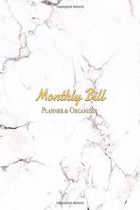 Monthly Bill Planner&Organizer