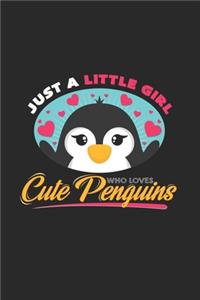 Just a little girl who loves penguins