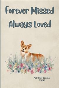 Pet Grief Journal Corgi