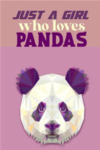 just a girl who loves pandas