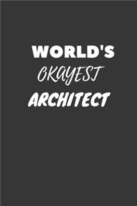 World's Okayest Architect Notebook