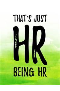 That's Just HR Being HR