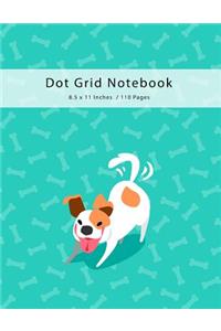 Dot Grid Notebook 8.5 X 11 Inches