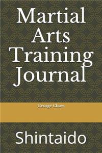 Martial Arts Training Journal
