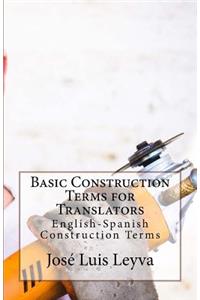 Basic Construction Terms for Translators