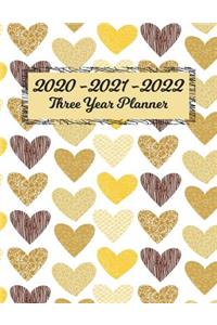 2020 - 2021 - 2022 Three Year Planner