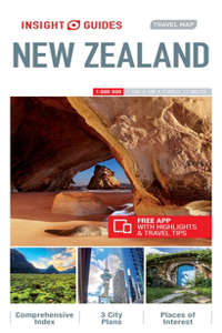 Insight Guides Travel Map New Zealand (Insight Maps)