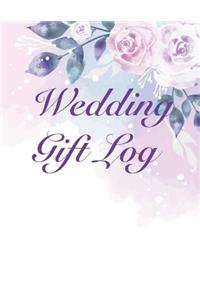 Wedding Gift Log