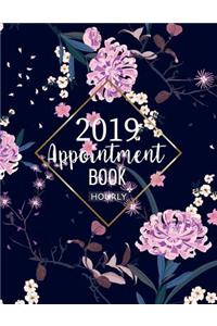 Appointment Book 2019 Hourly