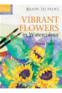 Vibrant Flowers in Watercolour