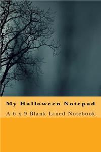 My Halloween Notepad