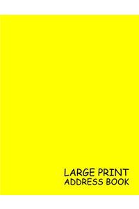 Large Print Address Book