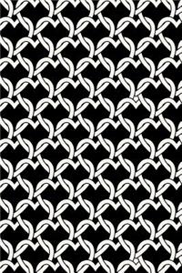 Journal Notebook Chained Hearts Pattern 1
