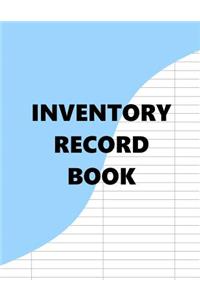 Inventory Record Book