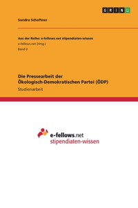 Pressearbeit der Ökologisch-Demokratischen Partei (ÖDP)
