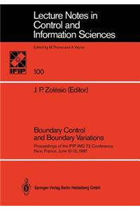 Boundary Control and Boundary Variations