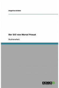 Stil von Marcel Proust