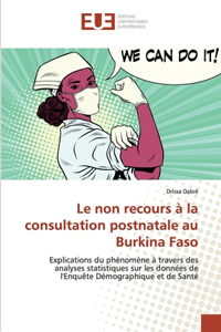 non recours à la consultation postnatale au Burkina Faso