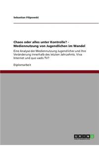 Chaos oder alles unter Kontrolle? - Mediennutzung von Jugendlichen im Wandel