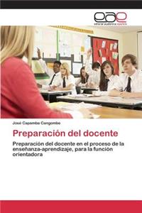 Preparación del docente