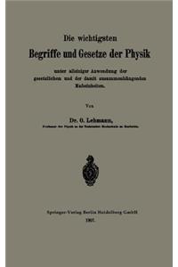 Wichtigsten Begriffe Und Gesetze Der Physik