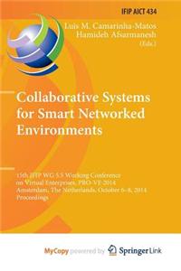 Collaborative Systems for Smart Networked Environments