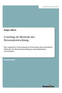 Coaching als Methode der Personalentwicklung