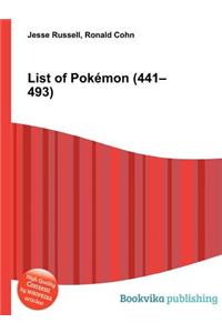 List of Pokemon (441-493)