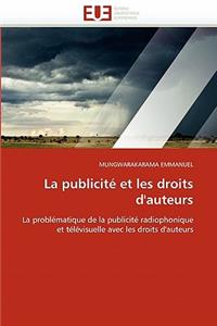 La Publicité Et Les Droits d''auteurs