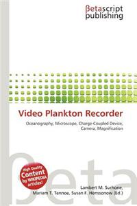 Video Plankton Recorder