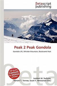Peak 2 Peak Gondola