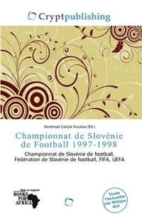 Championnat de Slov Nie de Football 1997-1998