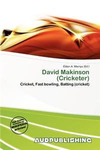 David Makinson (Cricketer)