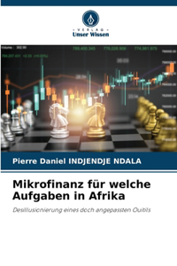Mikrofinanz für welche Aufgaben in Afrika