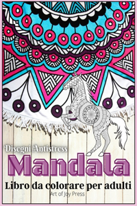 Mandala Libro da colorare per adulti