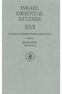 Studies in Modern Semitic Languages