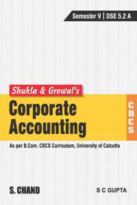 Corporate Accounting [CBCS CU]