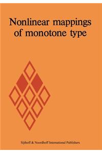 Nonlinear Mappings of Monotone Type