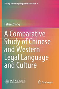Comparative Study of Chinese and Western Legal Language and Culture