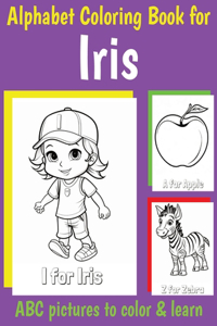 ABC Coloring Book for Iris