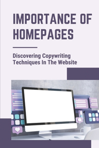 Importance Of Homepages