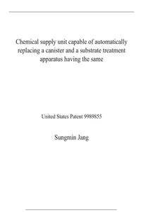 Chemical supply unit capable of automatically replacing a canister and a substrate treatment apparatus having the same